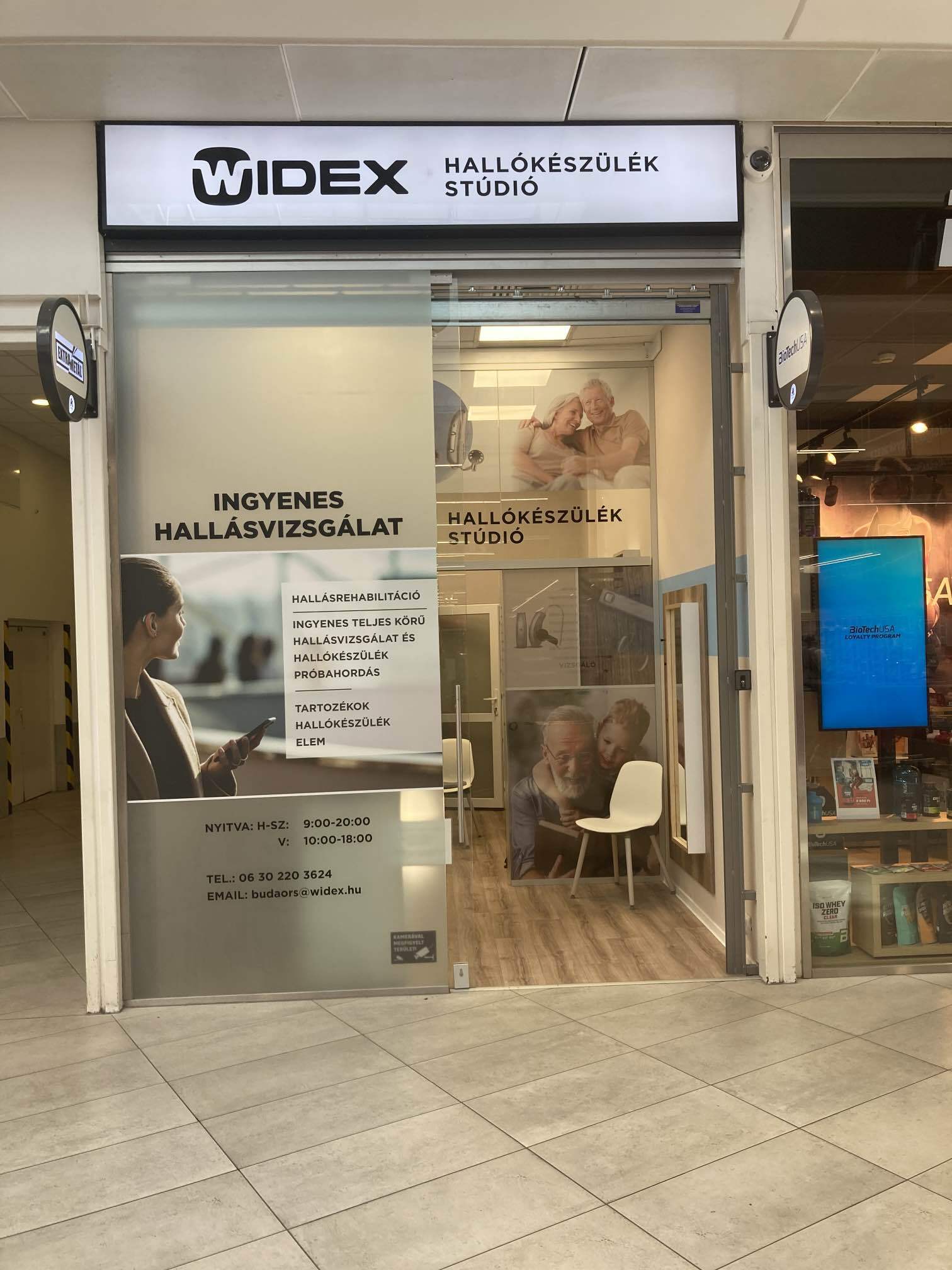 Widex Hallókészülék Stúdió